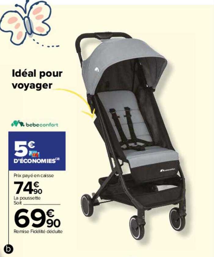 Promo La Poussette B b Confort Chez Carrefour Drive ICatalogue fr