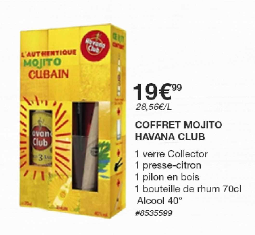 Havana Club - Coffret dégustation Mojito