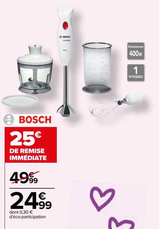 Promo Bosch chez Carrefour iCatalogue.fr