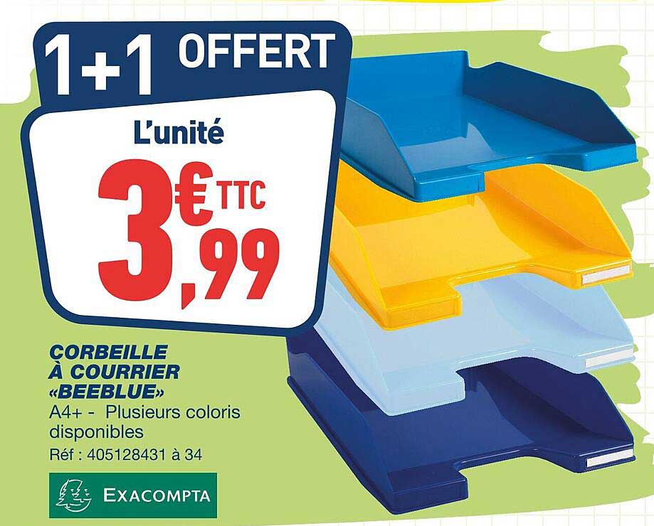Corbeille à Courrier HAN Deluxe - Lot De 3, Noir - Empilable Et Chaînable - Format A4/C4 - Fabriqué En Allemagne - 7