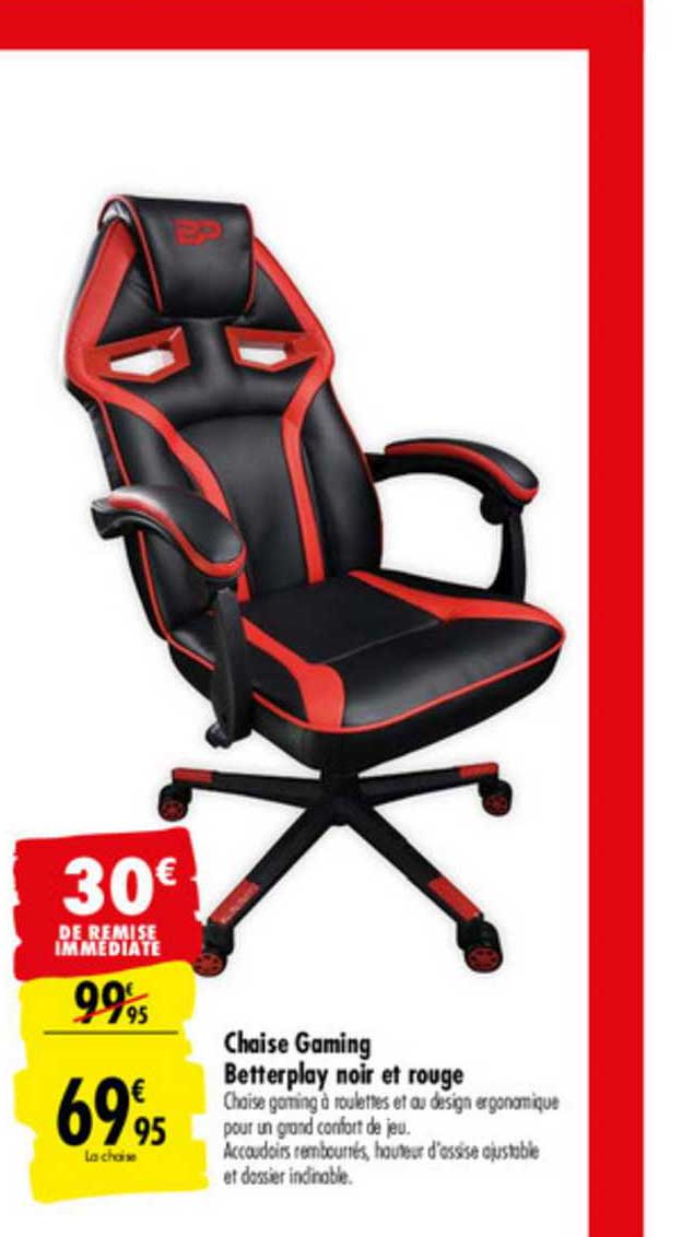 Chaise Gaming Carrefour