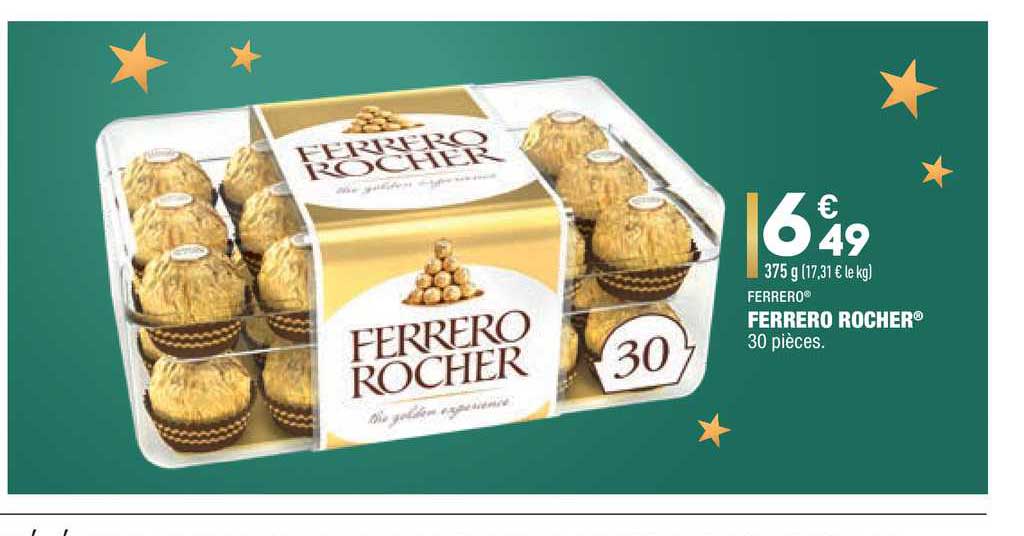 Promo Ferrero rocher origins chez ALDI