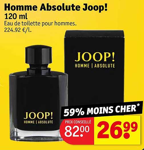 Promo Homme Absolute Joop! chez Kruidvat - iCatalogue.fr