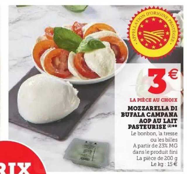 mozzarella di bufala campana