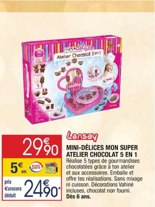 Mini Délices Mon Super Atelier Chocolat 5 en 1