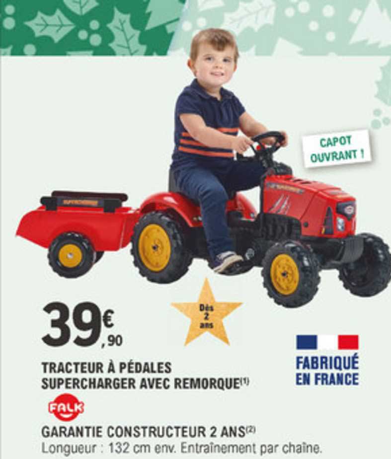 tracteur leclerc jouet