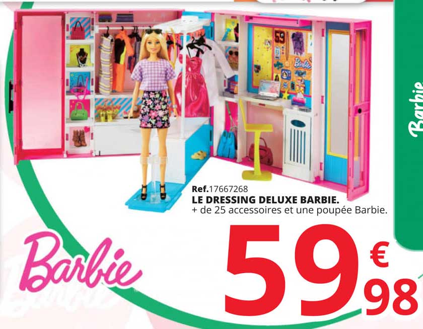 Le dressing deluxe BARBIE