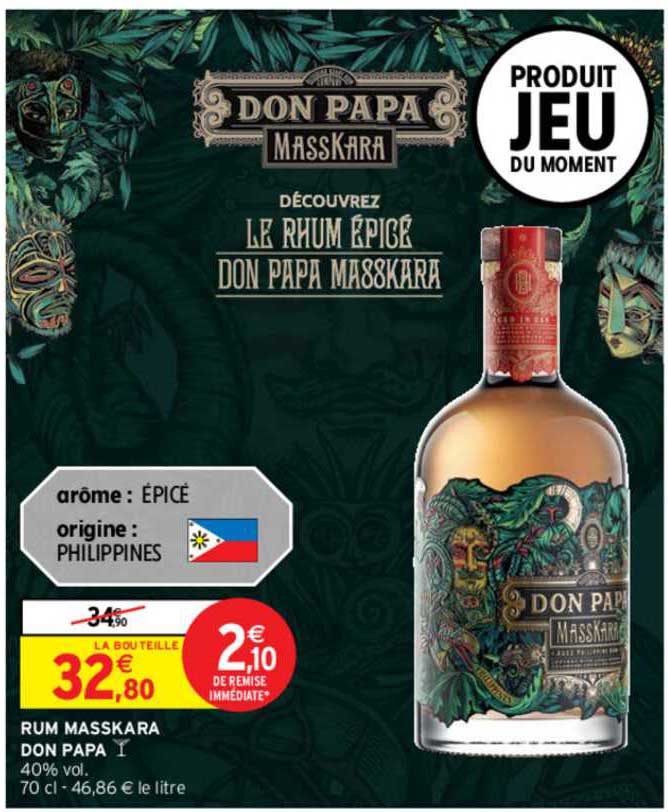 Intermarché Contact Rum Masskara Don Papa