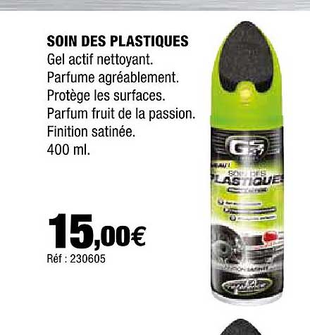 Soin Des Plastiques Satiné Abel Auto - Nettoyant Et Protecteur Pour Tableaux De Bord, Plastiques Intérieurs Voiture - Parfum Envolée Tahitienne - Aérosol 250 Ml