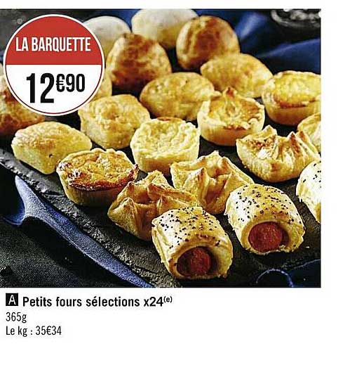 Promo Petits Fours Sélections X24 chez Casino Supermarchés - iCatalogue.fr