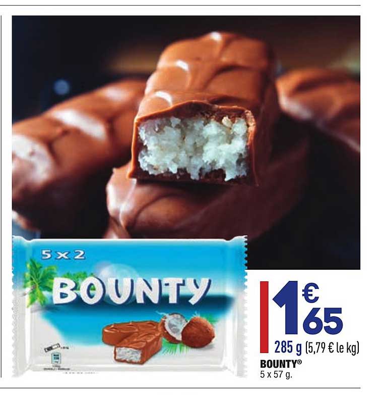Promo Bounty chez Aldi iCatalogue.fr
