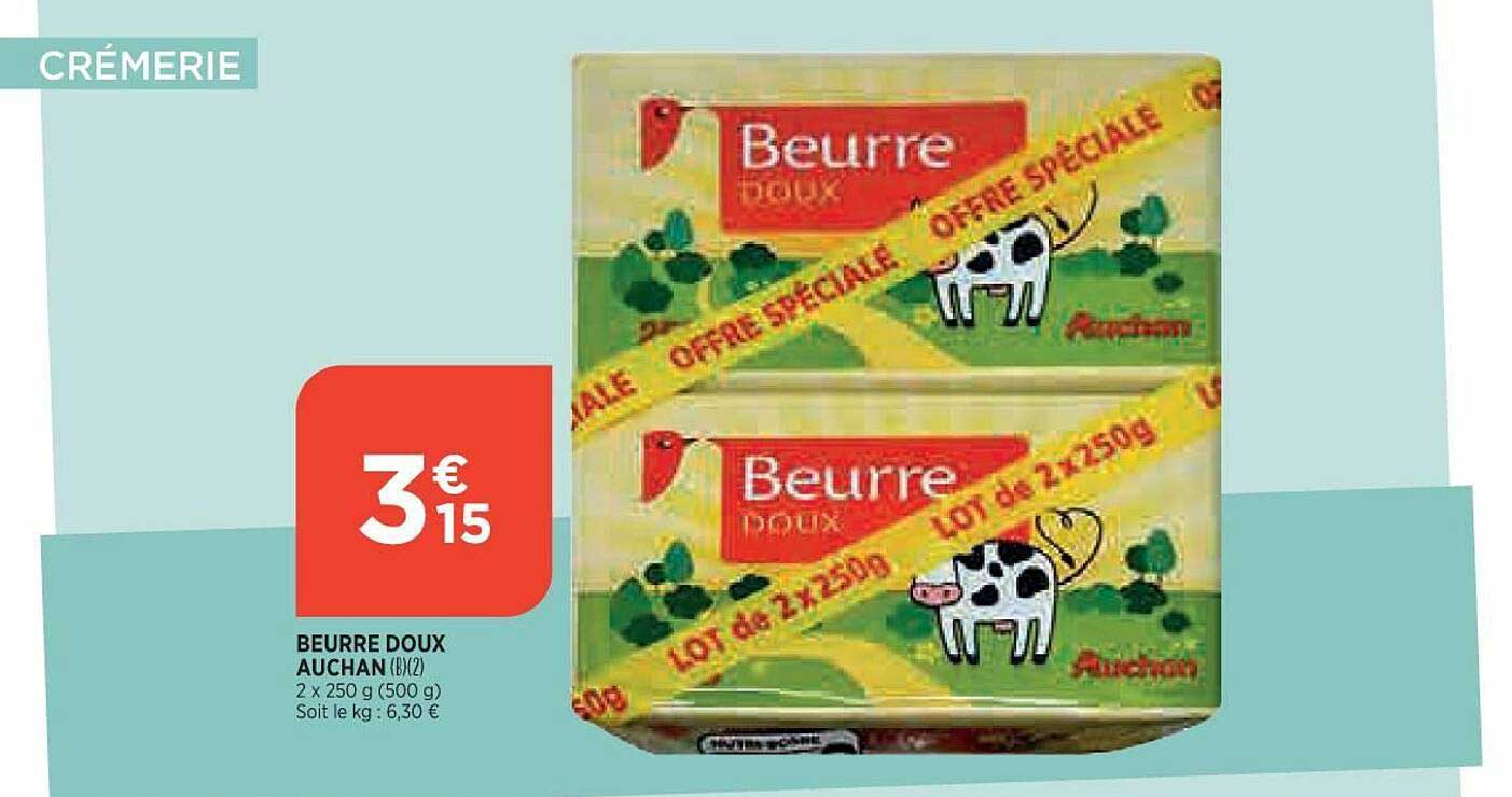 Bi1 Beurre Doux Auchan