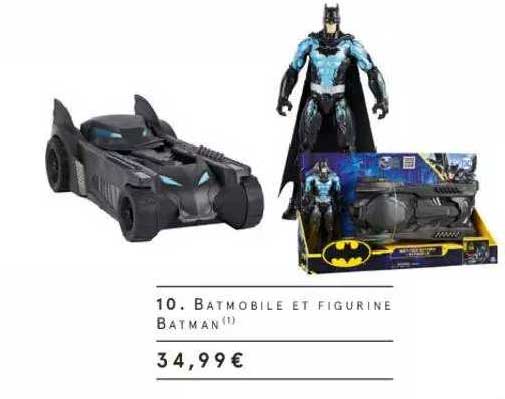 Promo Pack Batmobile + Figurine Batman chez Géant Casino