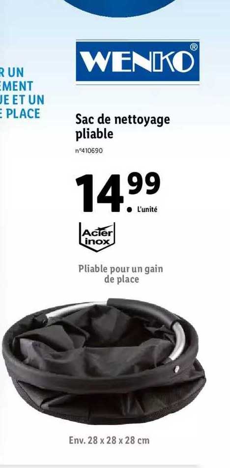 Panier À Linge Pliable Sac De Rangement De Linge - Organisateur De
