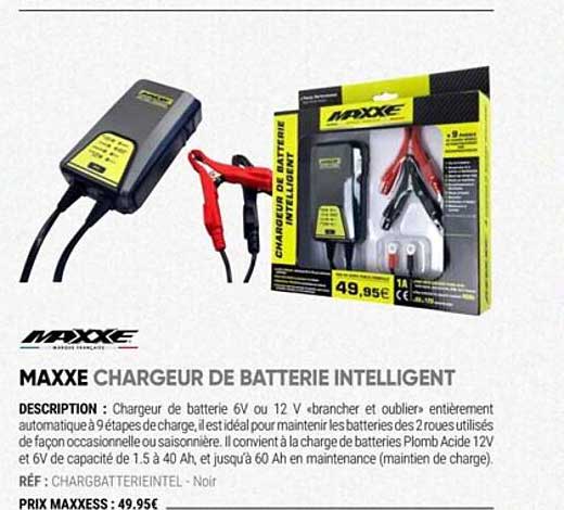 Chargeur De Batterie Intelligent MAXXE - , Chargeur de batterie