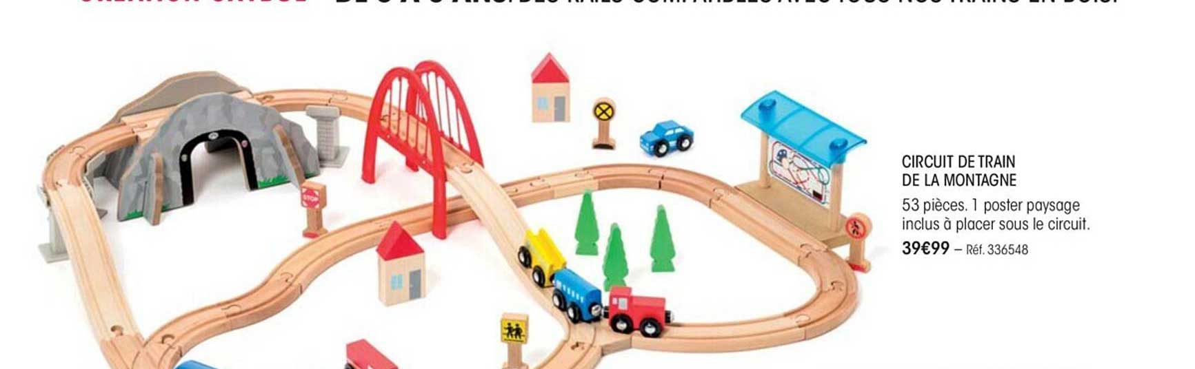 BLOC DE CONSTRUCTION CIRCUIT DE TRAIN – 65PCS- 18MOIS PLUS – 03258 BLOC DE CONSTRUCTION CIRCUIT DE TRAIN – 65PCS- 18MOIS PLUS – 03258