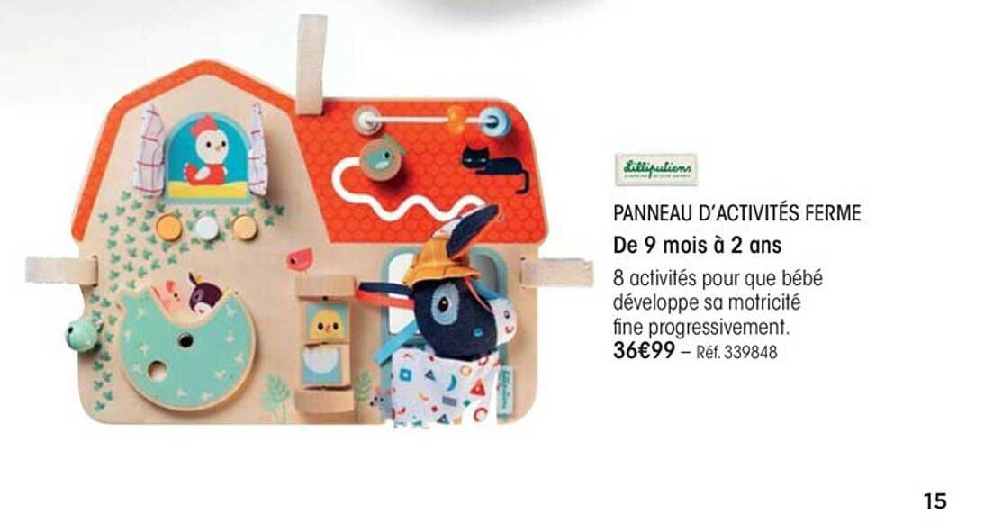 Offre Panneau D Activites Ferme Chez Oxybul