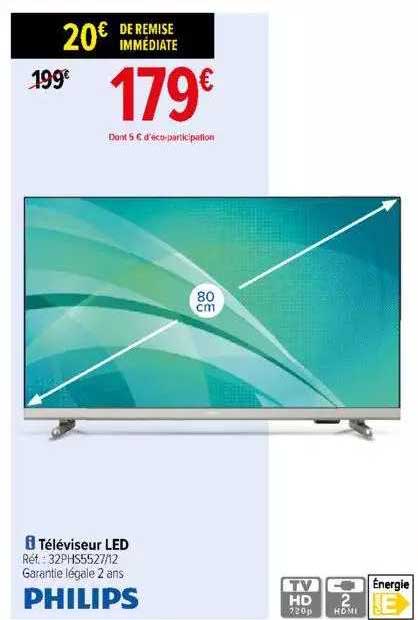 Televiseur Philips 80 Cm