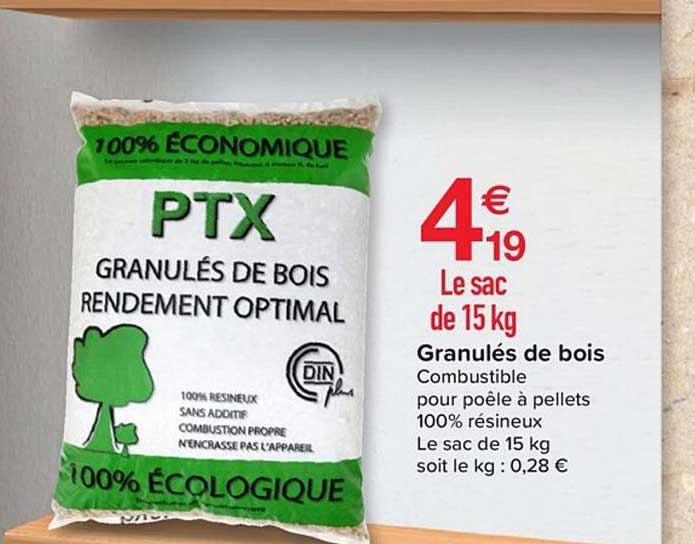 Carrefour Contact Granulés De Bois