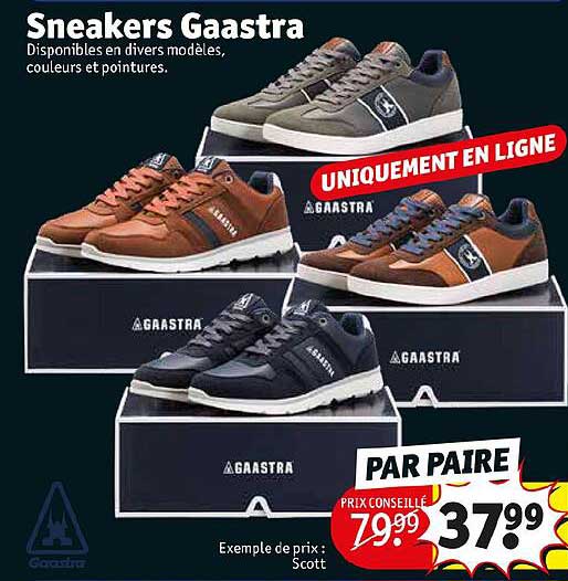 Uitputten vloeistof Acteur Offre Sneakers Gaastra chez Kruidvat