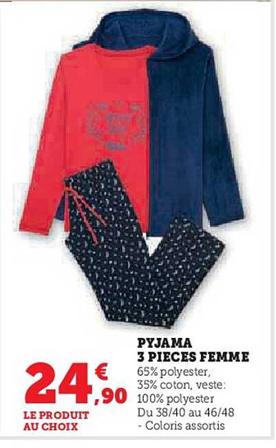 Super u 2024 pyjama femme