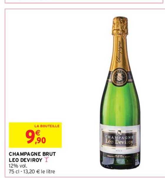 Intermarché Contact Champagne Brut Léo Deviroy