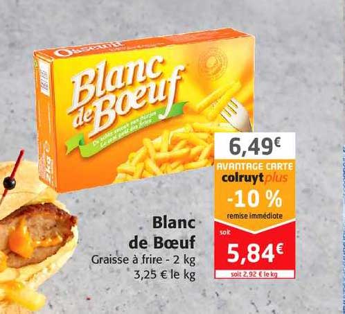 Promo Blanc de Bœuf chez Carrefour Market
