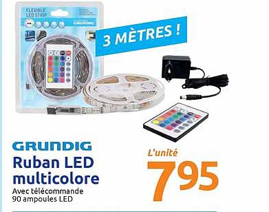Egypt Ideally Compliance to Offre Ruban Led Multicolore Grundig chez Action