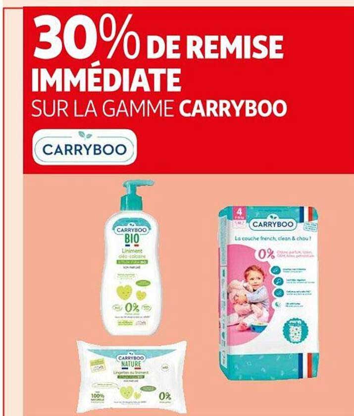 Promo La Gamme Carryboo chez Auchan iCatalogue.fr