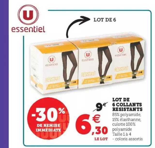 1, 3, 6 Ou 9 Paires De Collants Super Résistants Anti