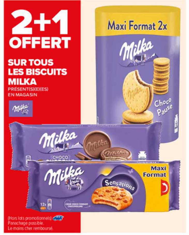 Offre Biscuits Milka Chez Carrefour