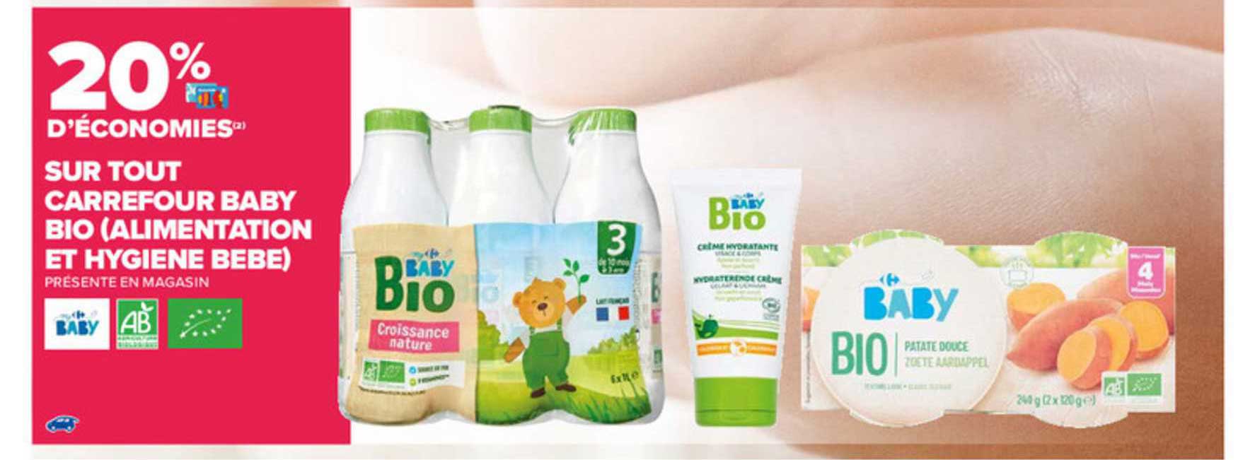 Offre Cotton Pads Carrefour Baby Chez Carrefour