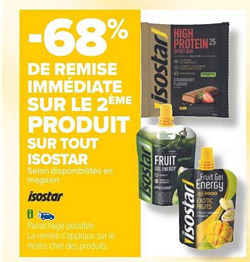 Inso Star Promo Isostar chez Carrefour - iCatalogue.fr