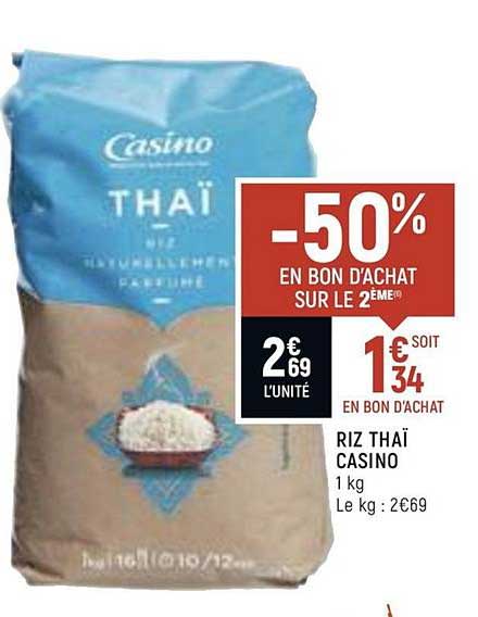 Promo Riz Thaï Casino chez Spar - iCatalogue.fr