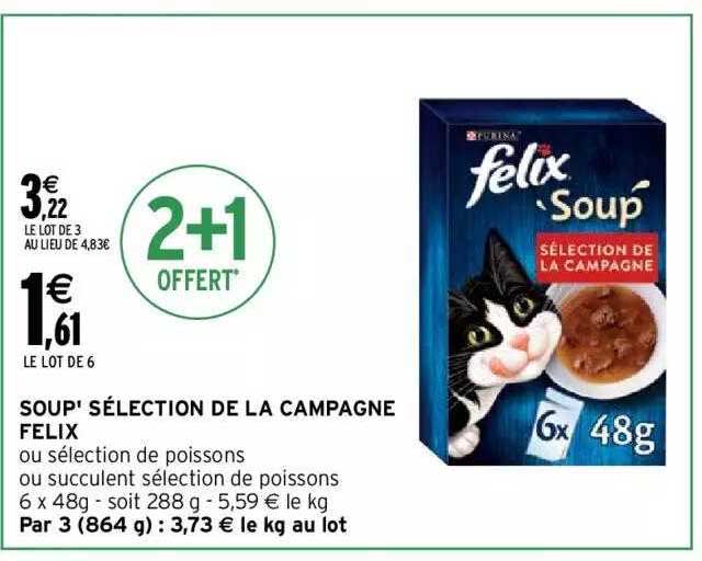 Intermarché Soup' Sélection De La Campagne Felix
