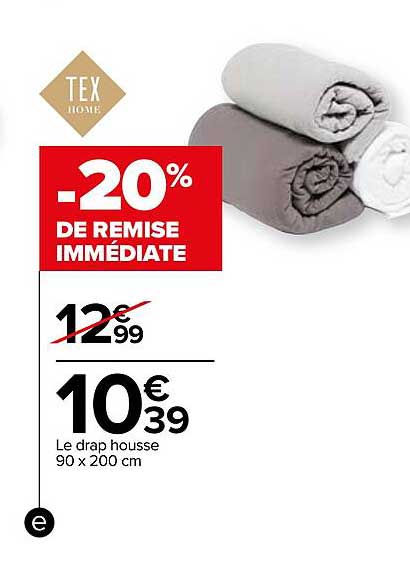 Drap-housse 100% Coton 90x200 Cm - Jersey Doux, élastique Tout Autour - Pour Matelas Jusqu'à 27 Cm D'épaisseur