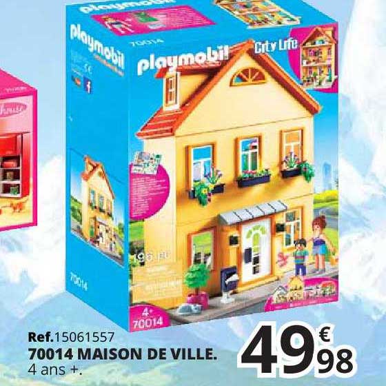 Promo 70014 Maison De Ville Playmobil chez Maxi Toys 