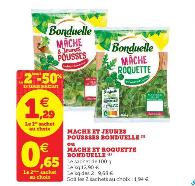 Roquette - Bonduelle - 100 g