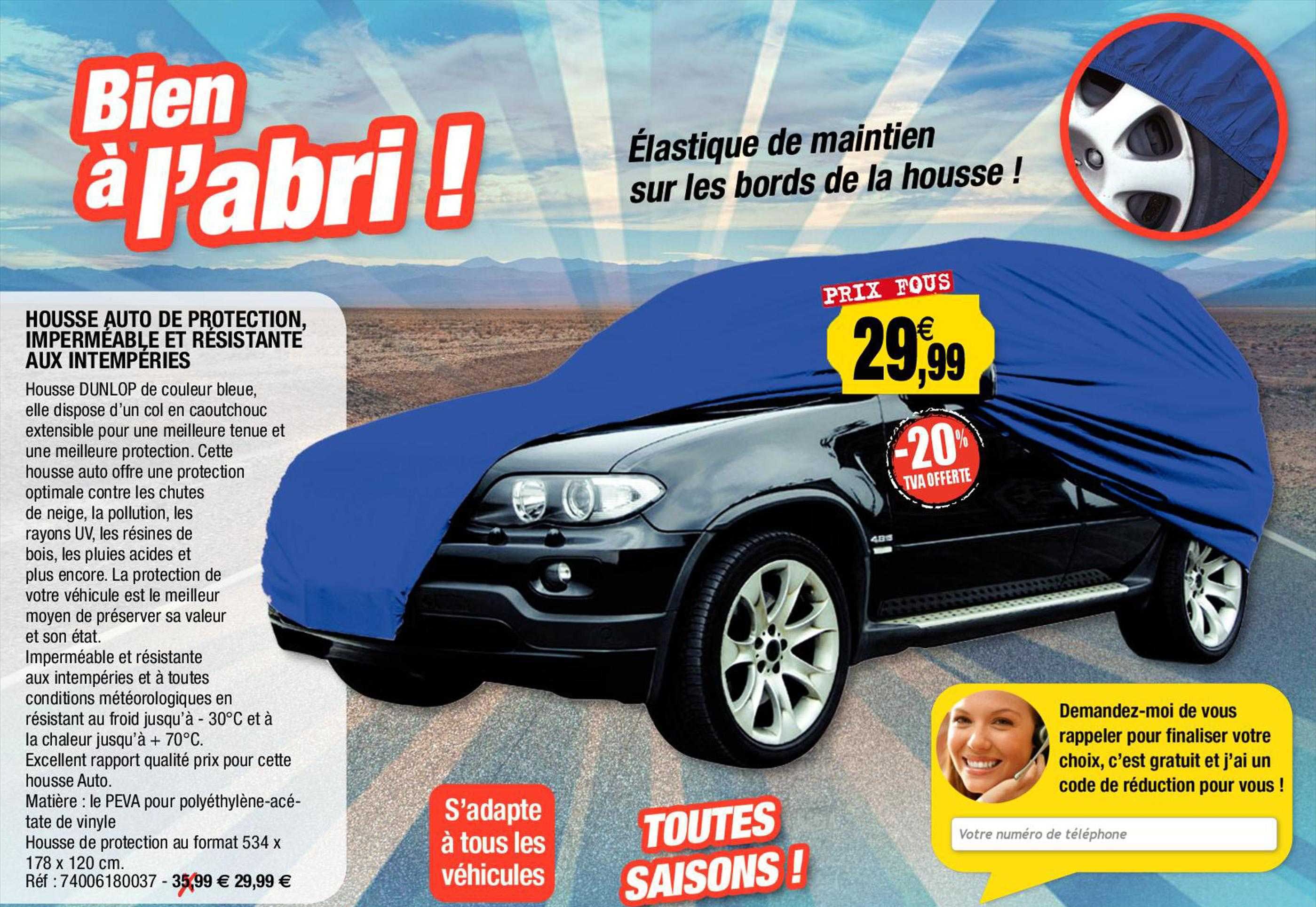 Housse Auto Taille XL AUTO PRATIC (533 X 178 X 119 Cm) - Protection Voiture Compacte Gris - Résistante Intempéries