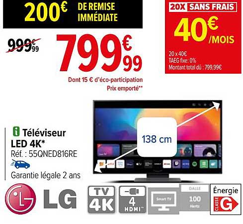 Tv Lg Carrefour Promo