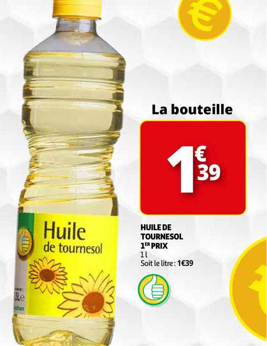 Auchan Direct Huile De Tournesol