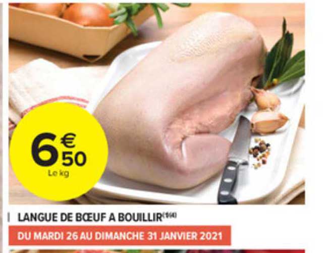 Promo Blanc de Bœuf chez Carrefour Market