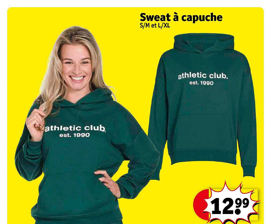 Promo Sweat à Capuche chez Kruidvat - iCatalogue.fr