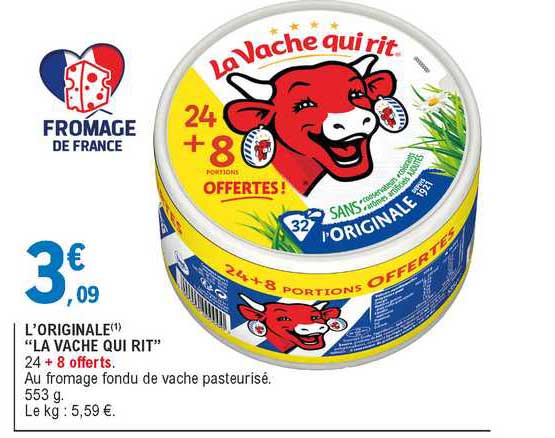 Offre L Originale La Vache Qui Rit Chez E Leclerc