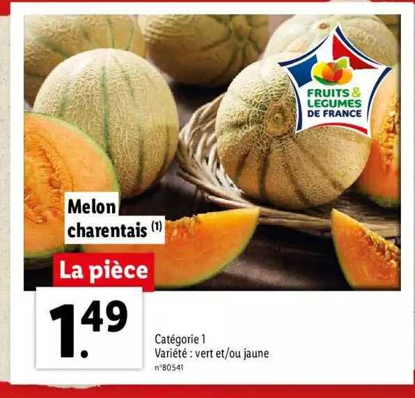 Offre Melon Charentais chez Lidl