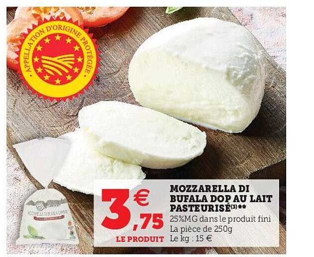 mozzarella dop