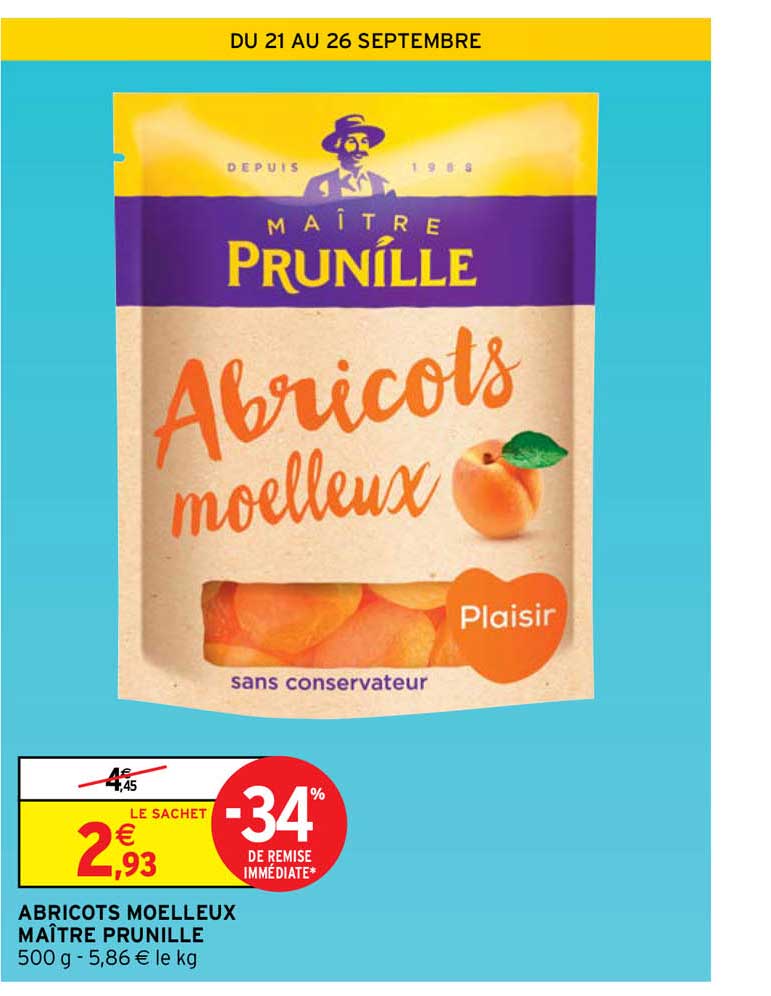 Abricots moelleux - Maître Prunille - 500 g