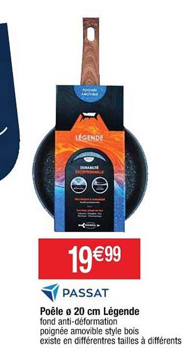 Promo La Gamme De Poêles Légende Durandal chez Cora