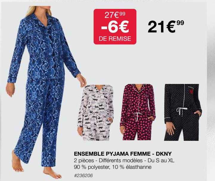 Pyjama Femme Manches Longues 2 Pièces Ekouaer - Ensemble Confortable Doux S-XXL