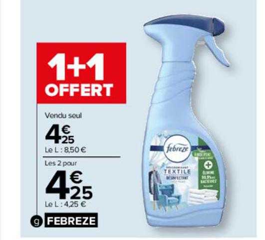 Febreze car carrefour